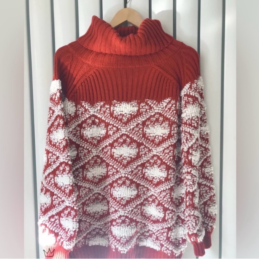 Dazzlin Jacquard Knit Sweater